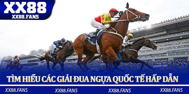 Tìm hiểu các giải đua ngựa quốc tế hấp dẫn